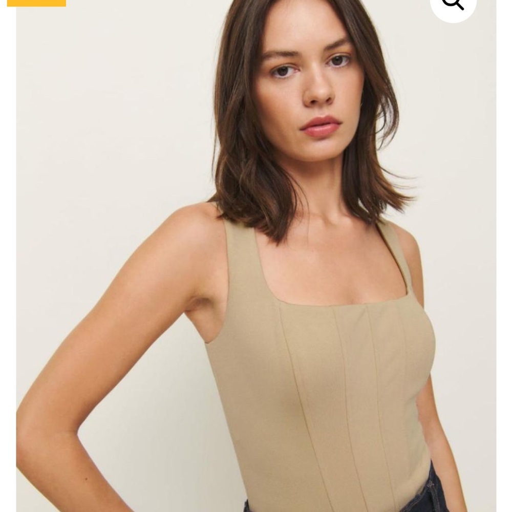 Sienna knit top in beige